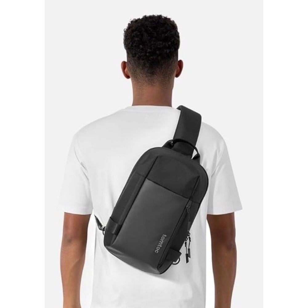 tomtoc Navigator-T24 Sling Bag 5L Urban Backpack A54A1D1 Black Utility Techwear